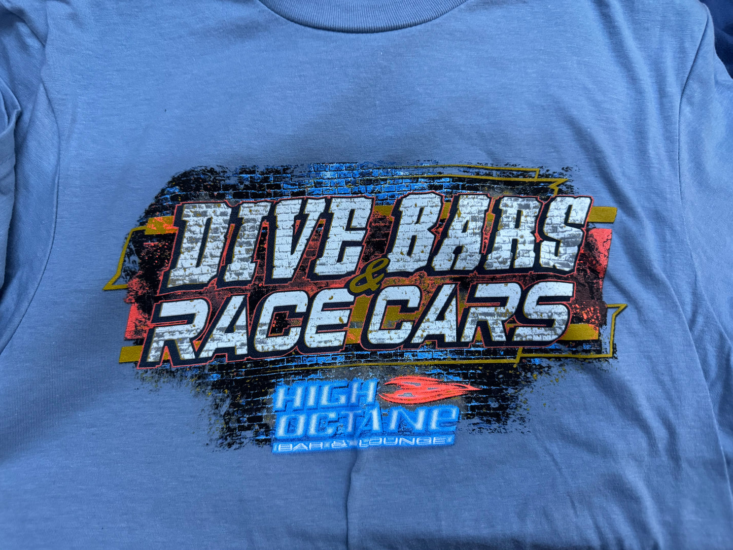 Dive Bars & Race Cars Tee - Miller Lite